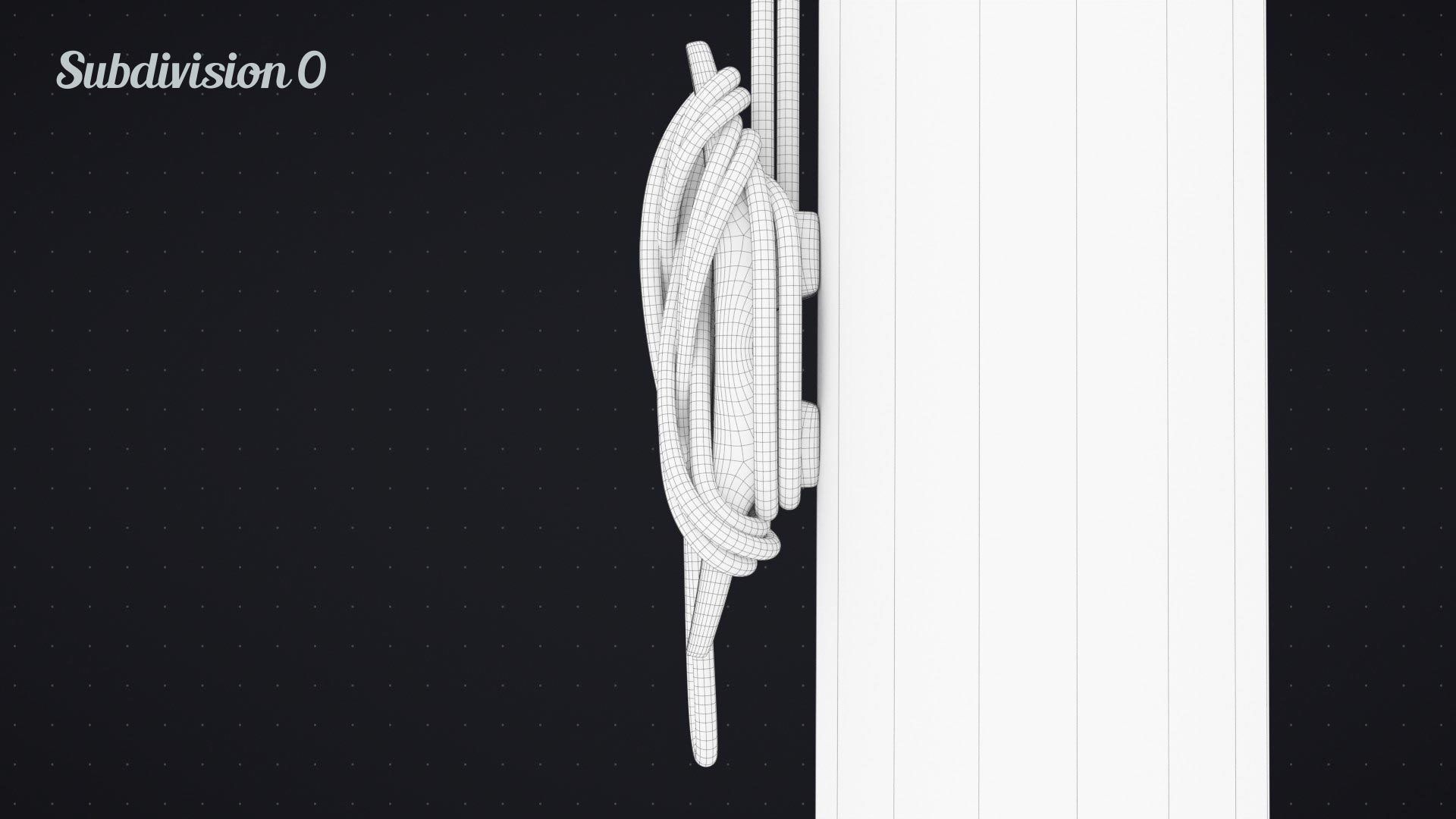 Flag Animated Looped 3D model_27