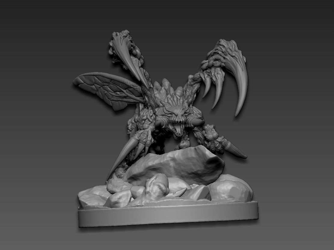 Zergling  StarCraft 3D print model_10