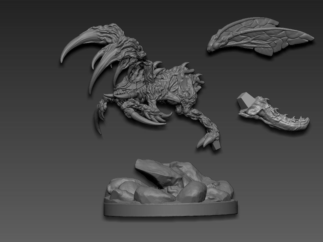 Zergling  StarCraft 3D print model_18