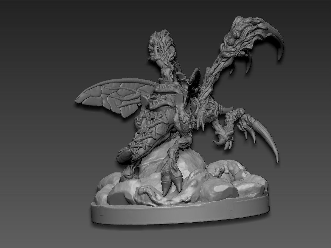 Zergling  StarCraft 3D print model_6