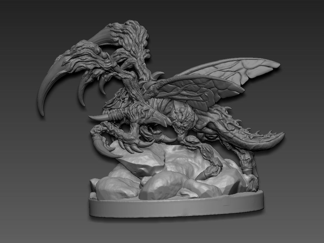 Zergling  StarCraft 3D print model_3