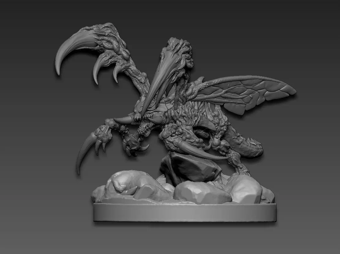 Zergling  StarCraft 3D print model_0