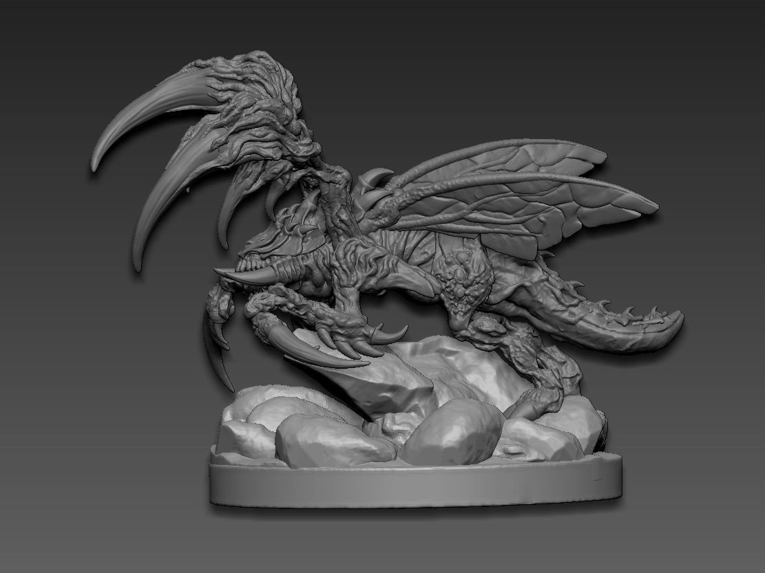 Zergling  StarCraft 3D print model_2