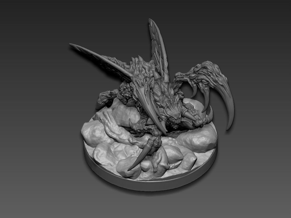 Zergling  StarCraft 3D print model_11