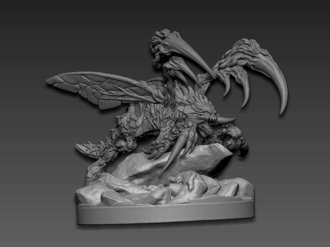 Zergling  StarCraft 3D print model_9