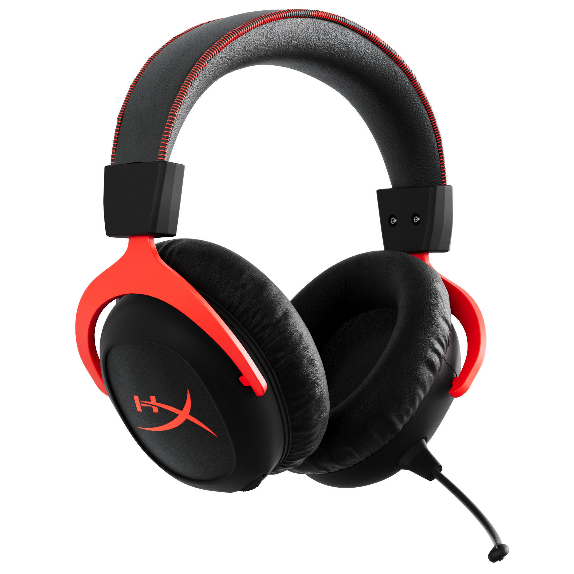 HyperX Cloud II Wireless 3D model_2