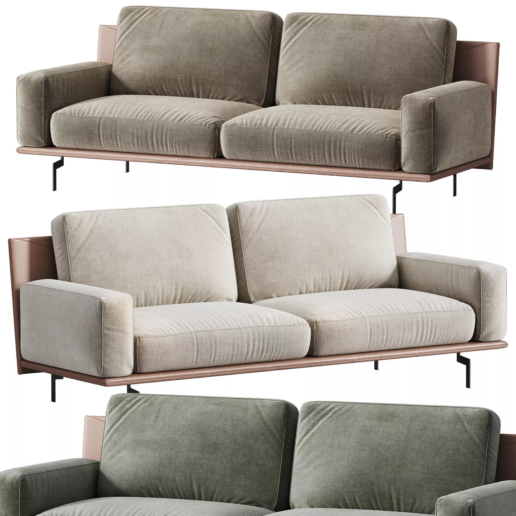 Etan Sofa by Twils Lounge 3D model_0