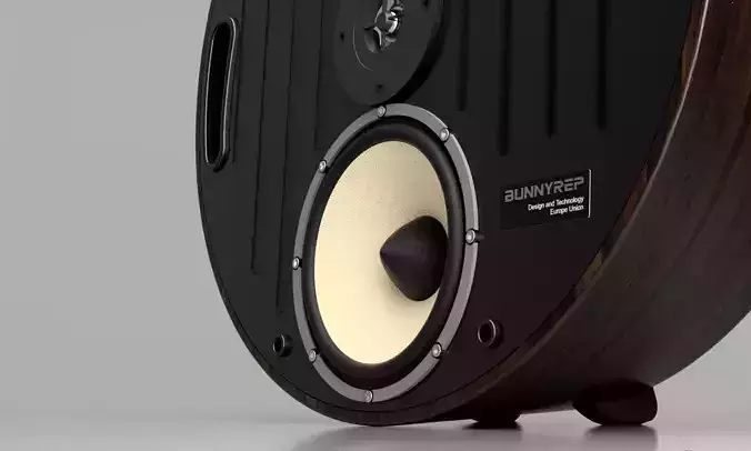 RS4 Fibonacci Luxury Loudspeaker - Acoustic Mastery 3D print model