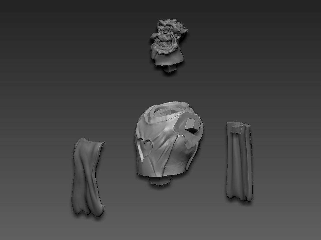 Leeroy Jenkins WarCraft 3D print model_20