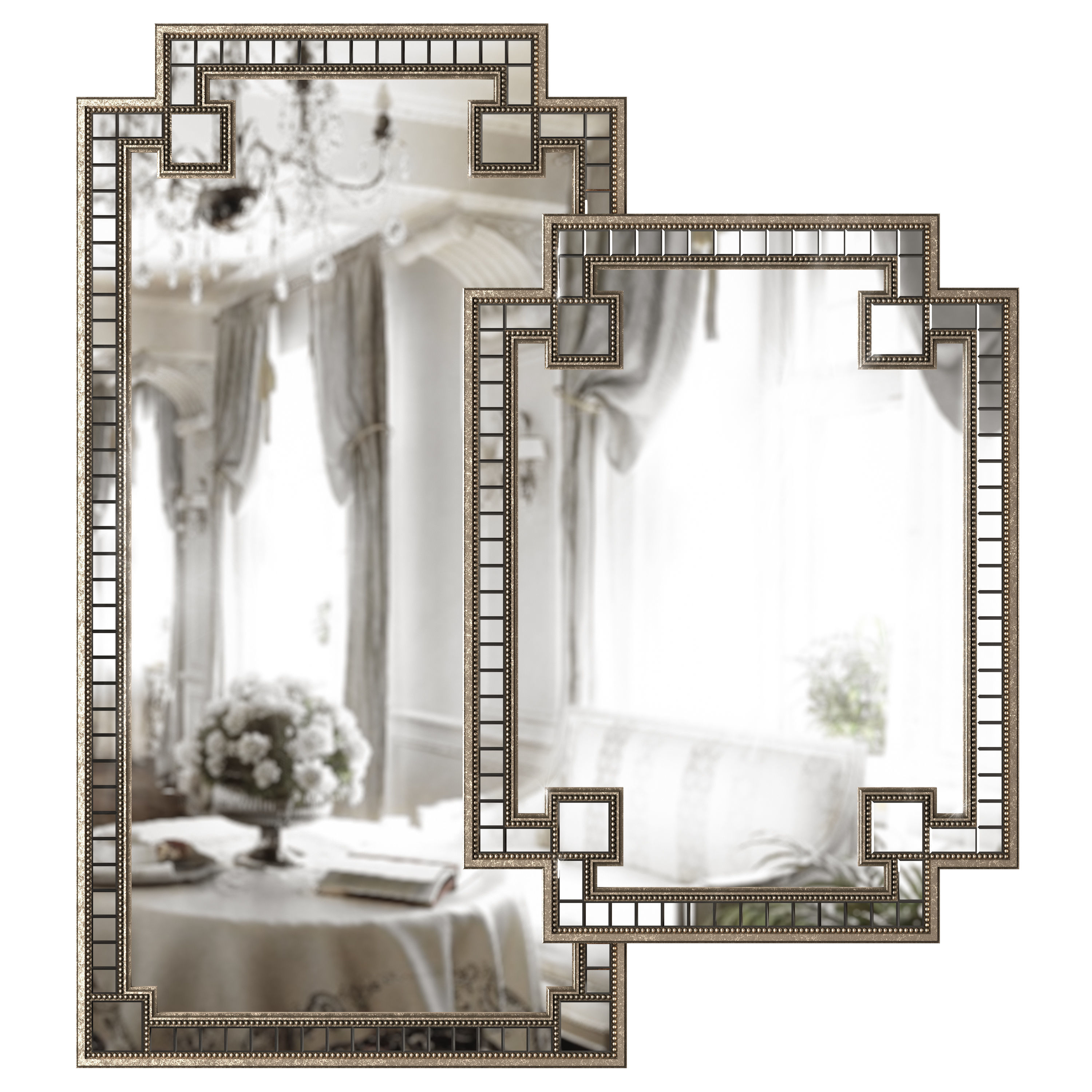 JOHN-RICHARD COLLECTION Mosaic Mirror 3D model_9