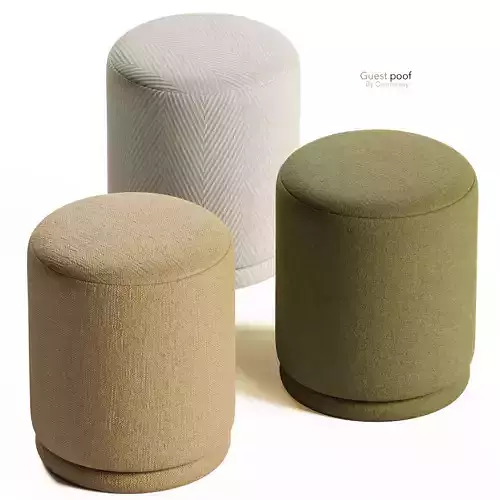 Guest Ottoman by Jake Arnold