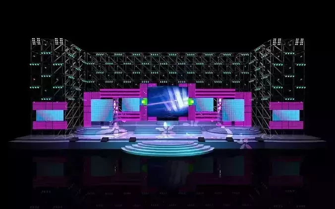 Stage party concert fashion catwalk T station  180