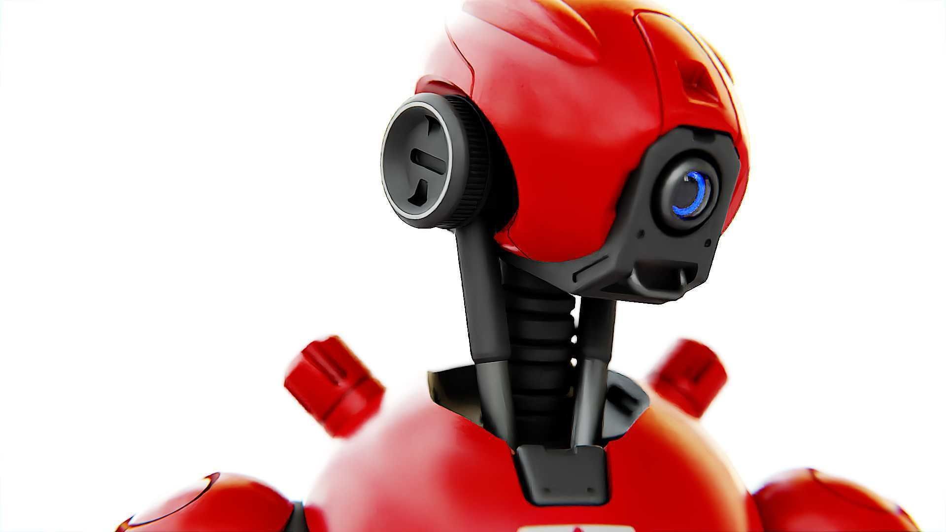 BATTLE DROID X-5000   RIGGED 3D model_26