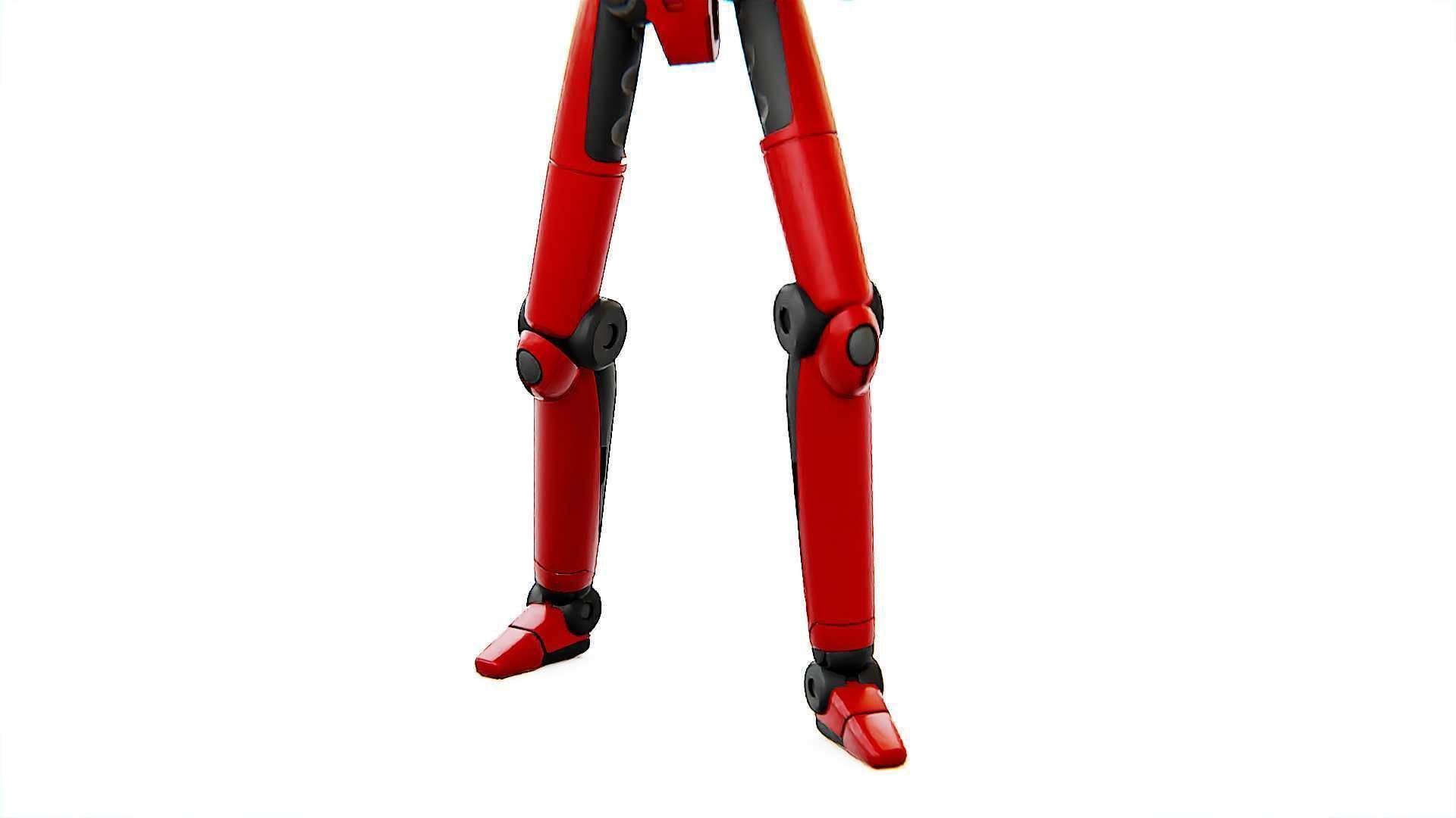 BATTLE DROID X-5000   RIGGED 3D model_18