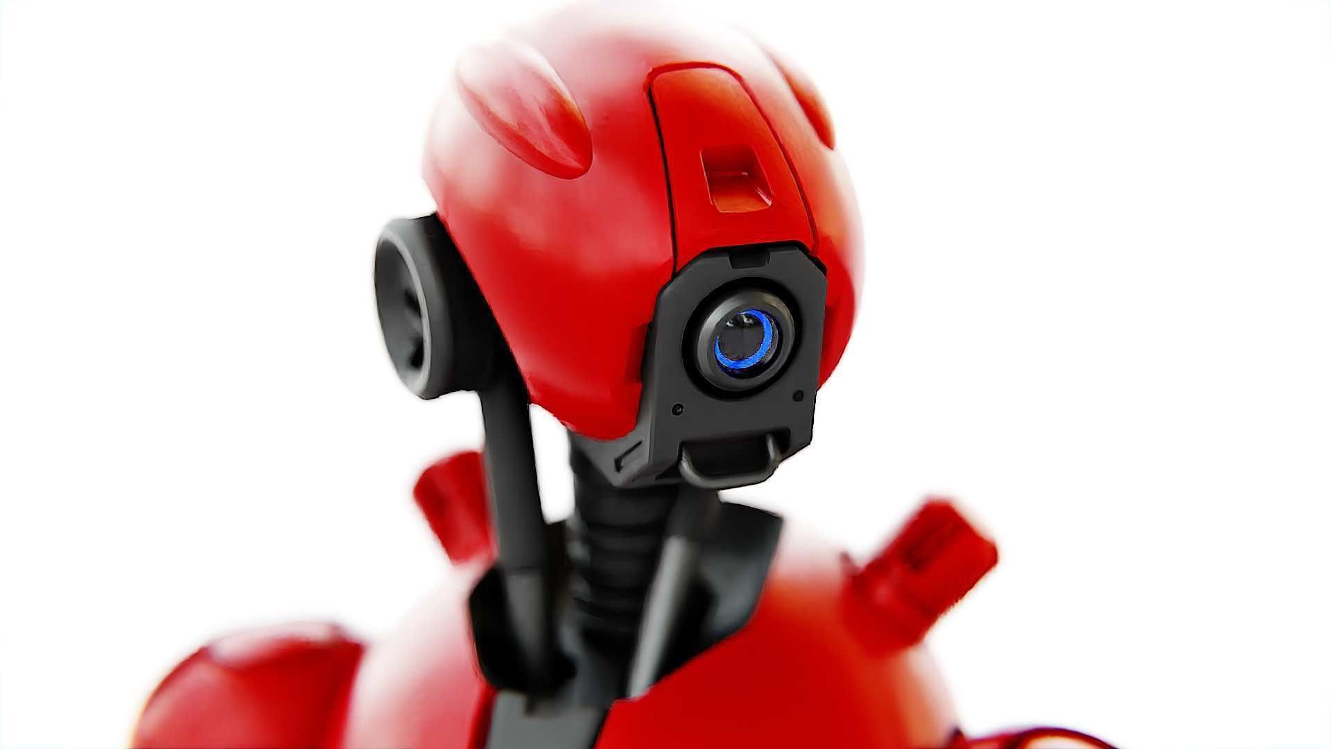 BATTLE DROID X-5000   RIGGED 3D model_14