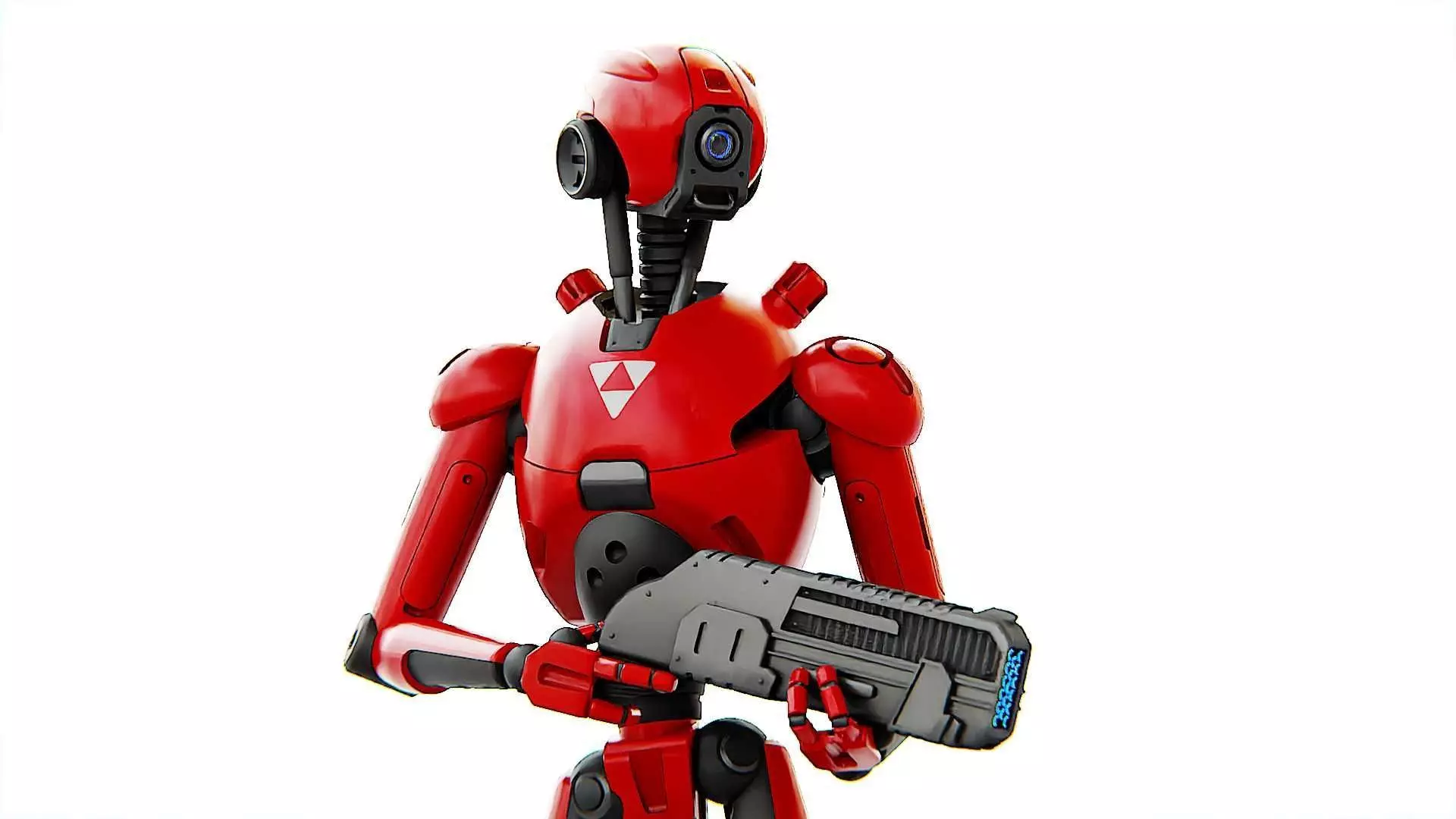 BATTLE DROID X-5000   RIGGED 3D model_0