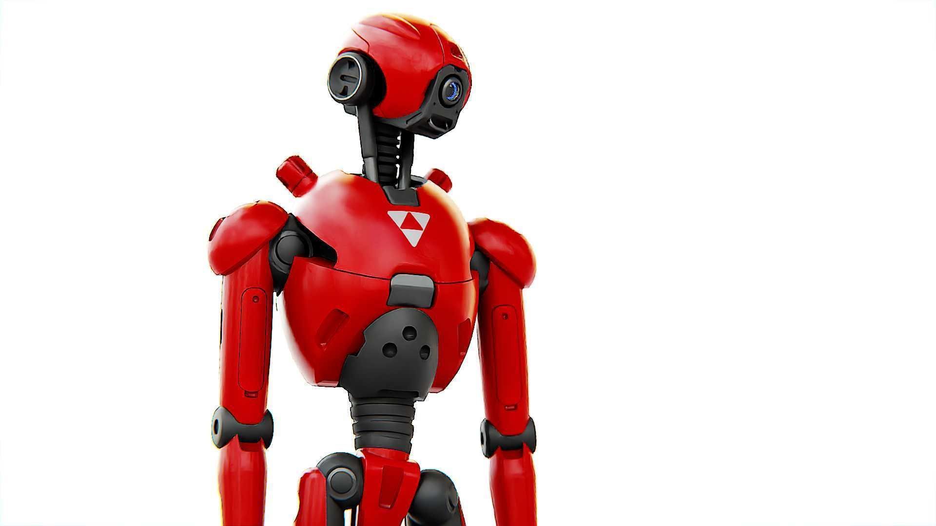 BATTLE DROID X-5000   RIGGED 3D model_23