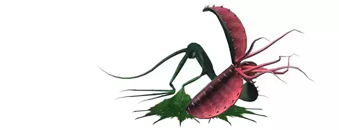PHAGOCYLLIUS GAME READY ANIMATED MODEL Low-poly 3D model