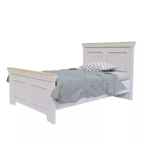 Monte bed Free 3D model