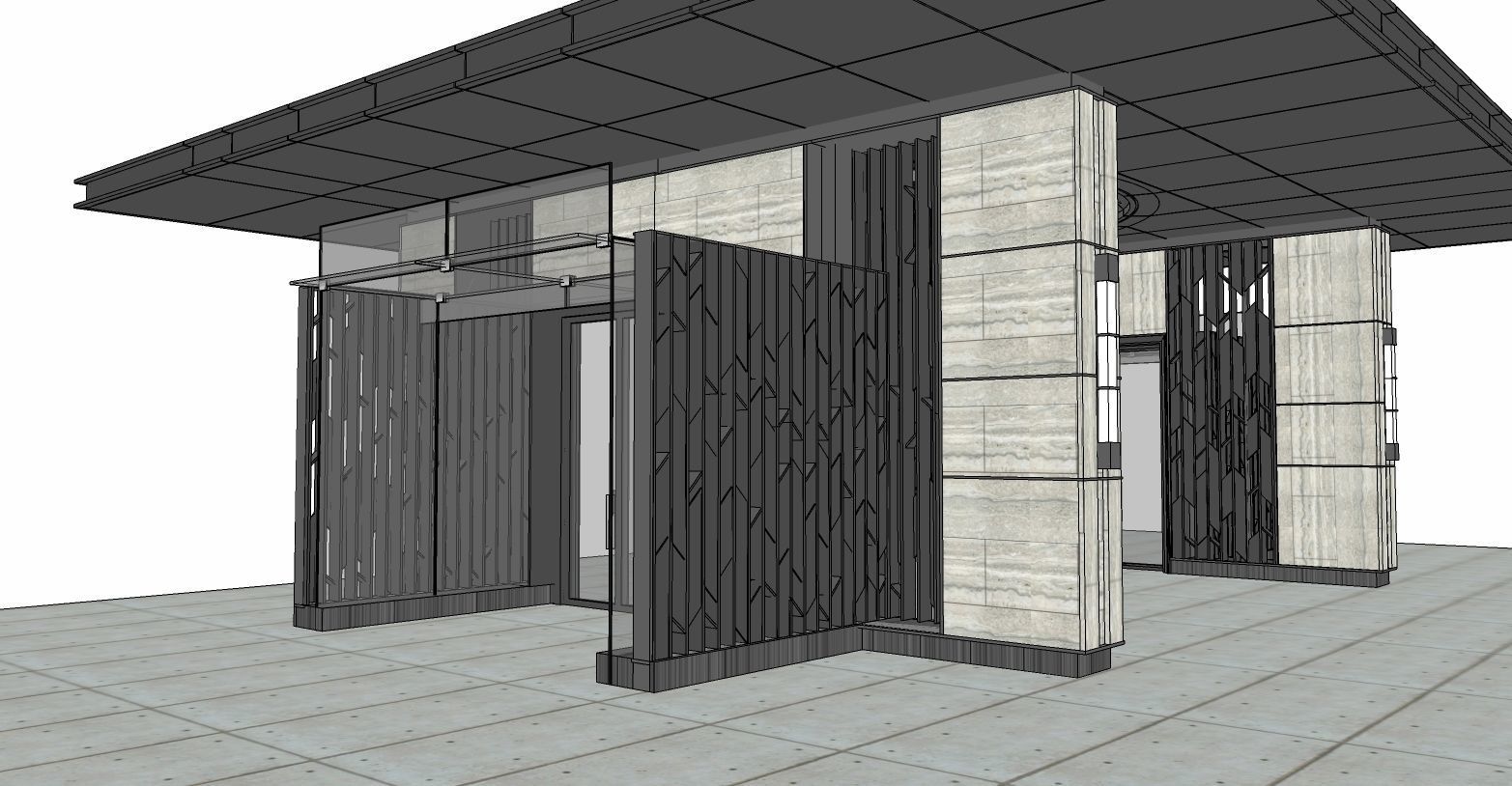 Lobby 3D Models 3D model_4