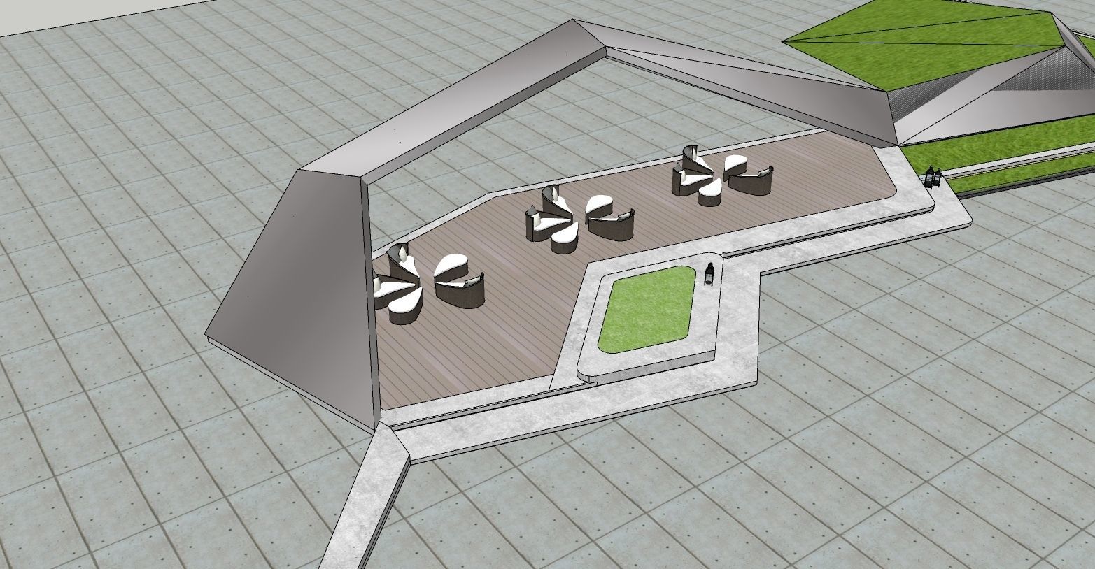 3d models for Outdoor spaces 3D model_2