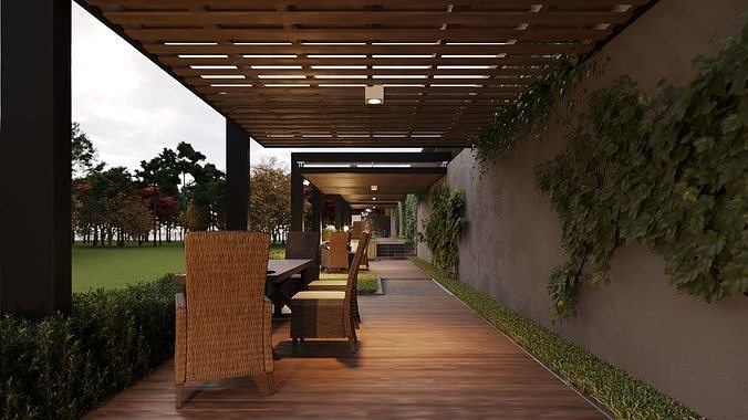 Apartment Design Exterior 3D model 3D model 6
