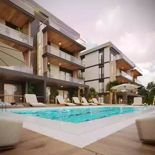 Apartment Design Exterior 3D model