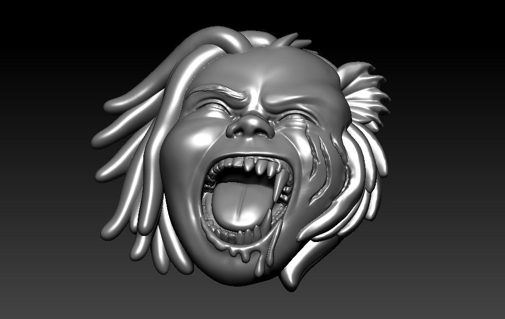 harming Half Man and Half Beast Round 3D print model_8