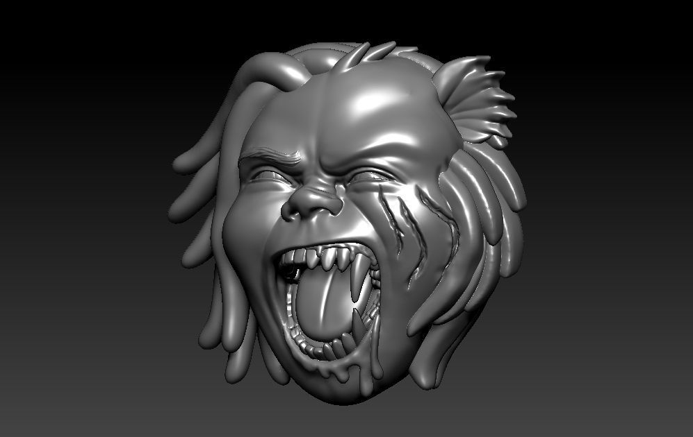 harming Half Man and Half Beast Round 3D print model_7