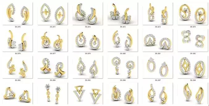 ear ring lot2 3D print model