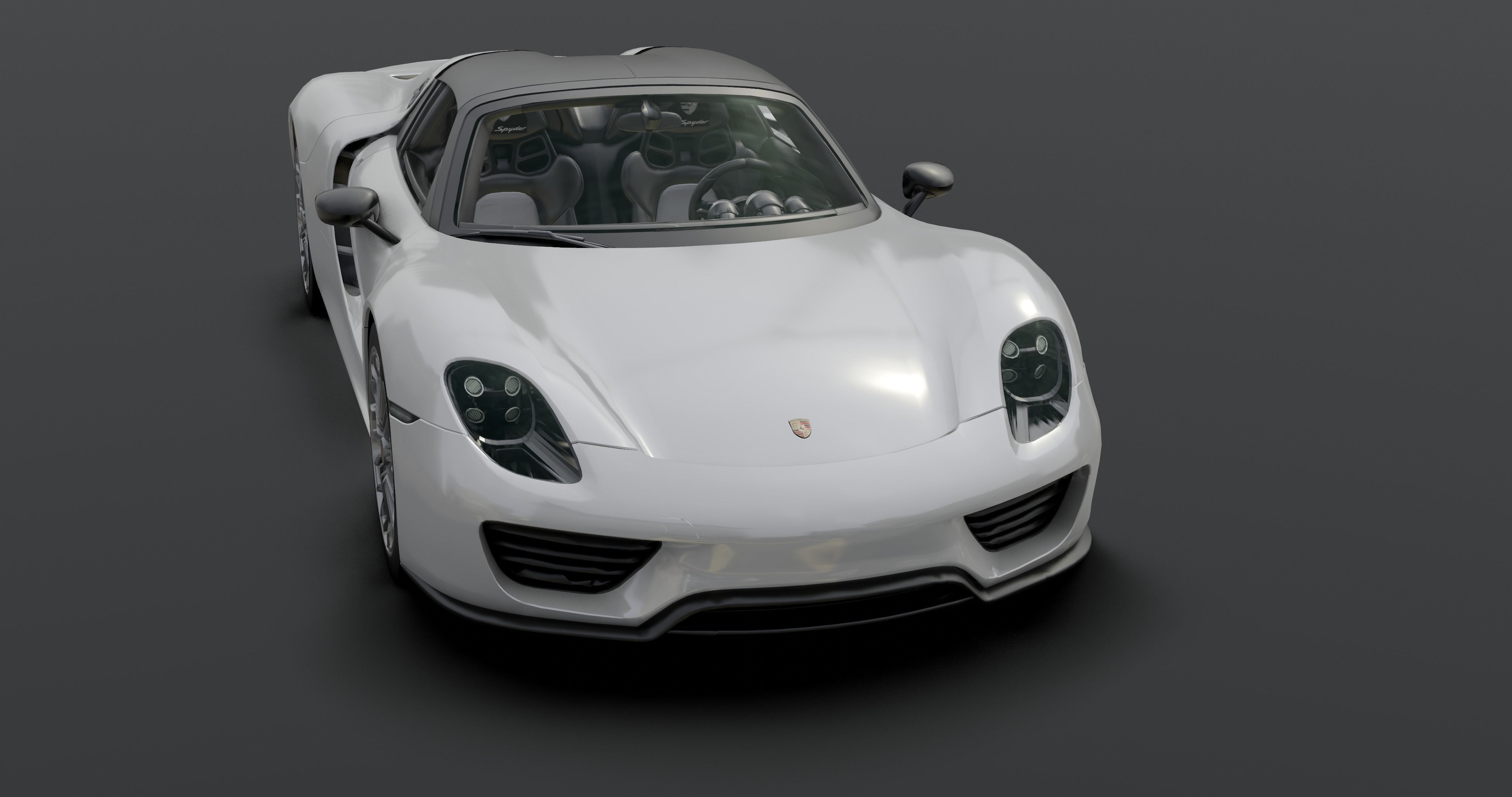 Porsche 918 - Spyder 3D model_16