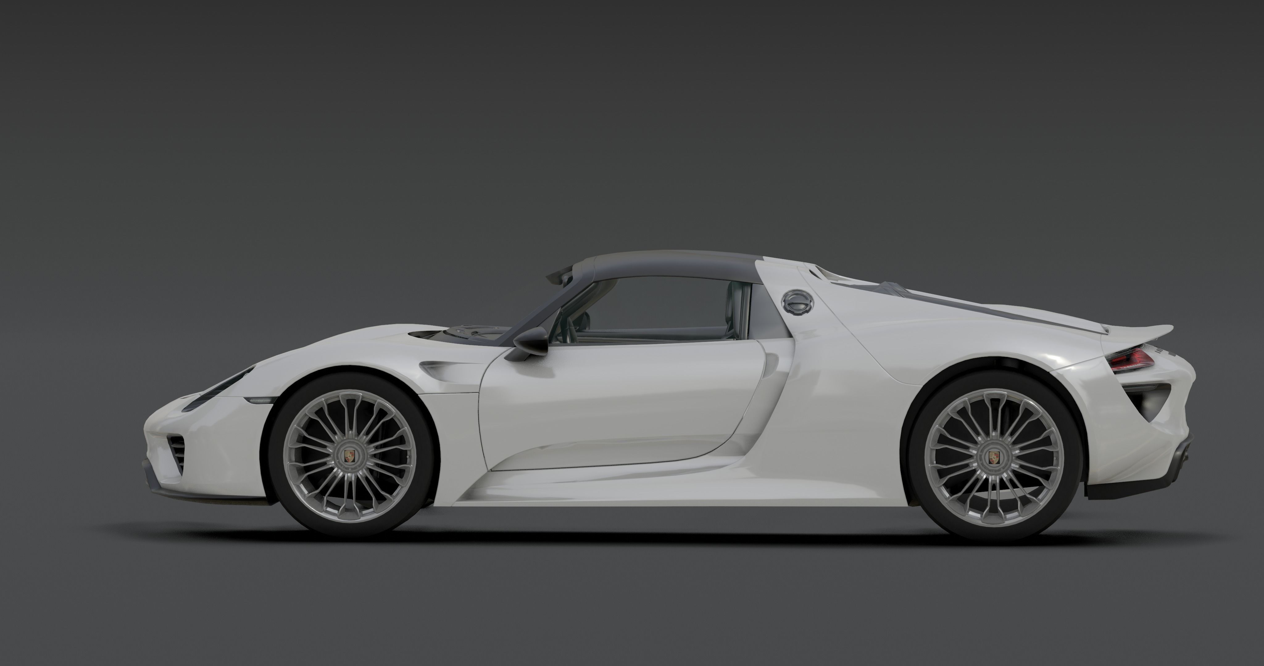 Porsche 918 - Spyder 3D model_11