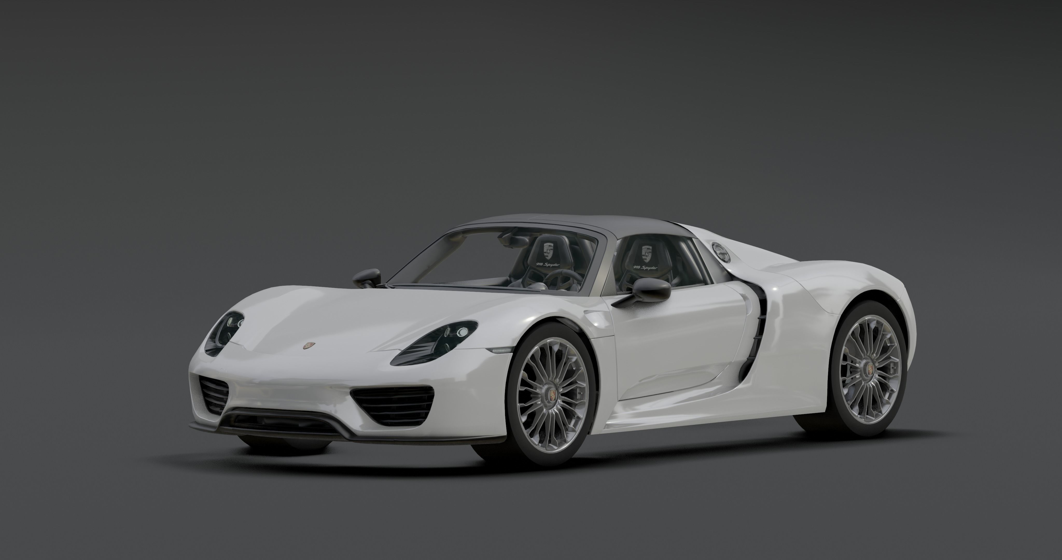 Porsche 918 - Spyder 3D model_13