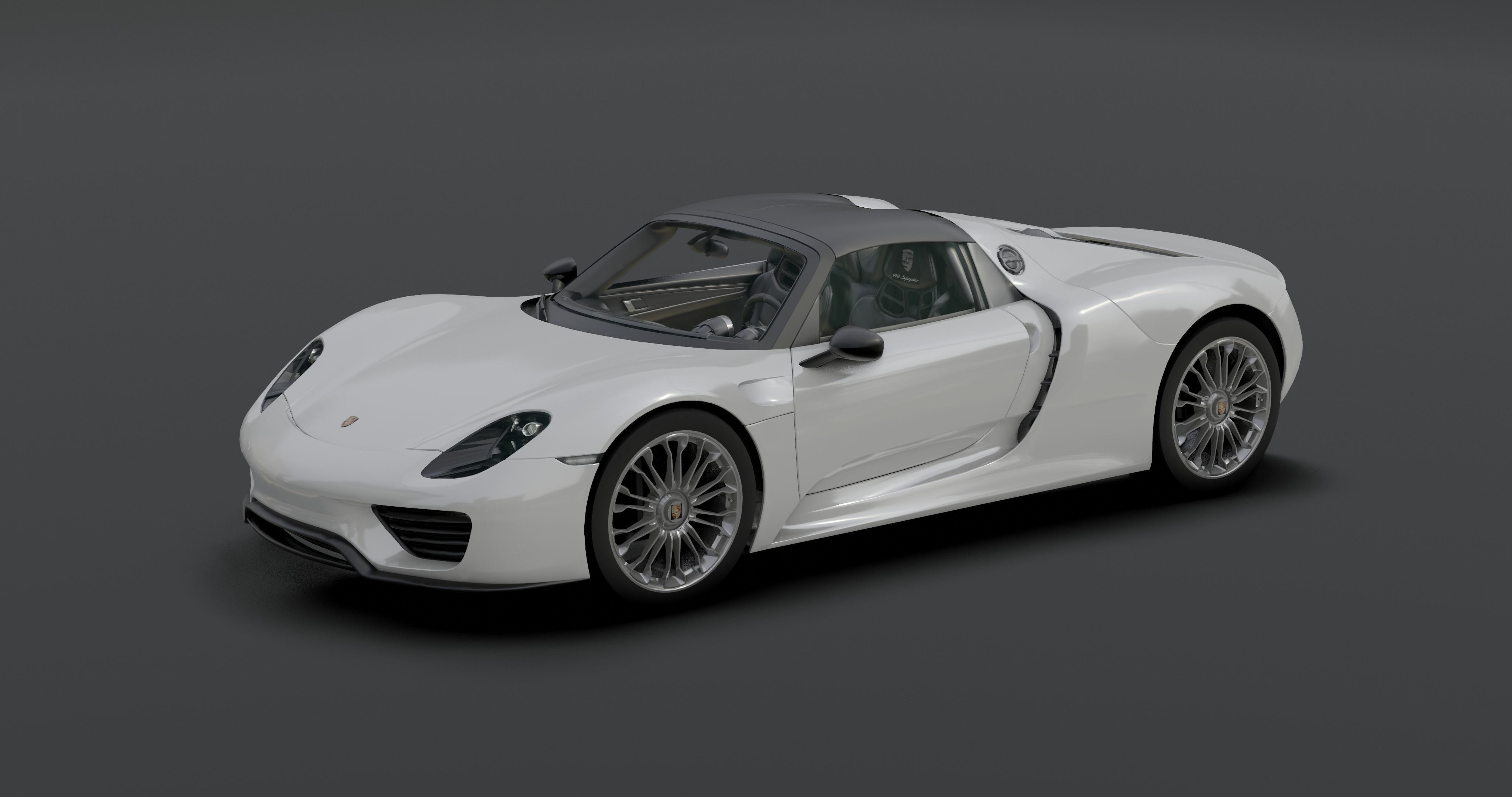 Porsche 918 - Spyder 3D model_21