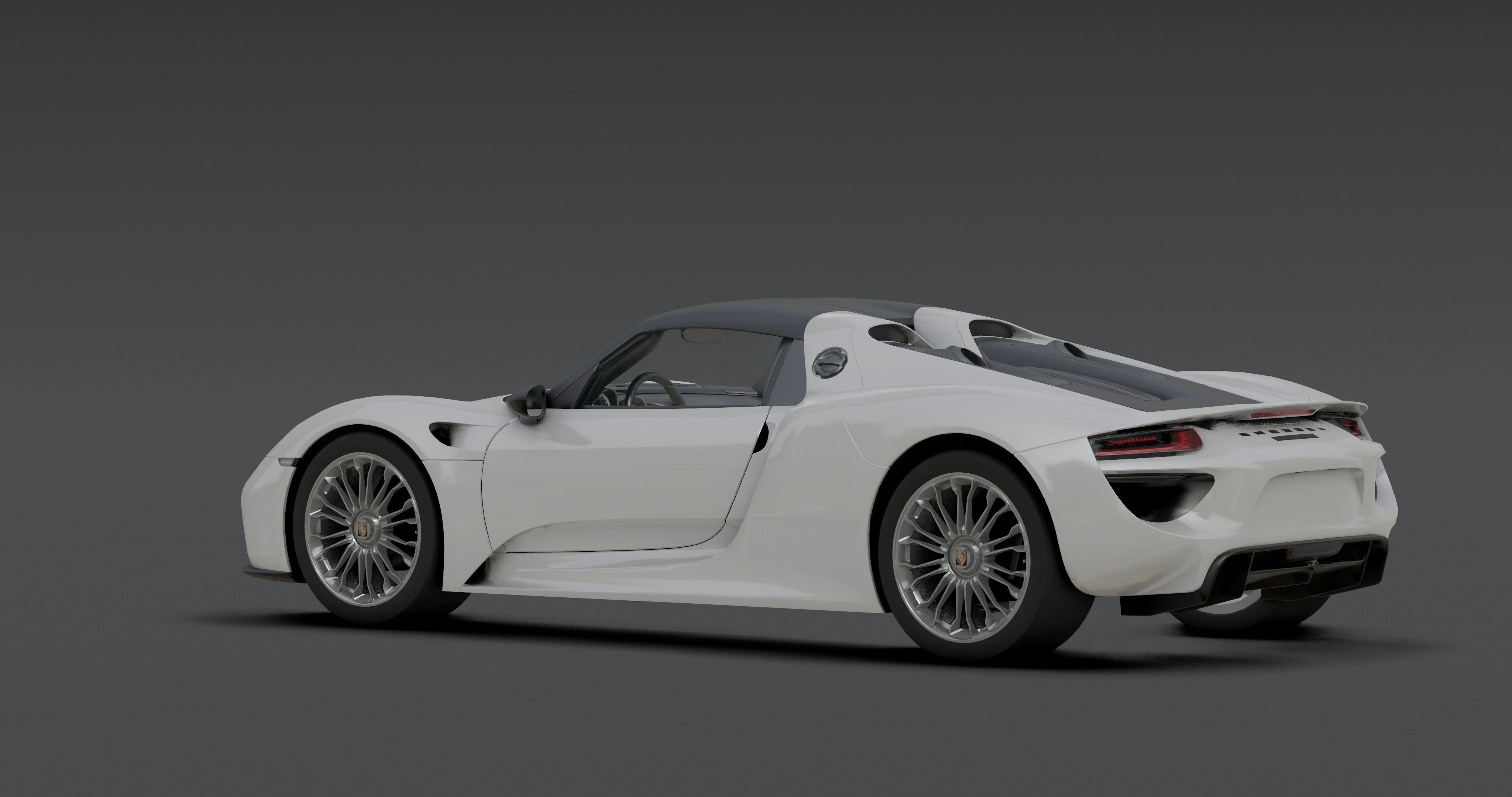 Porsche 918 - Spyder 3D model_10