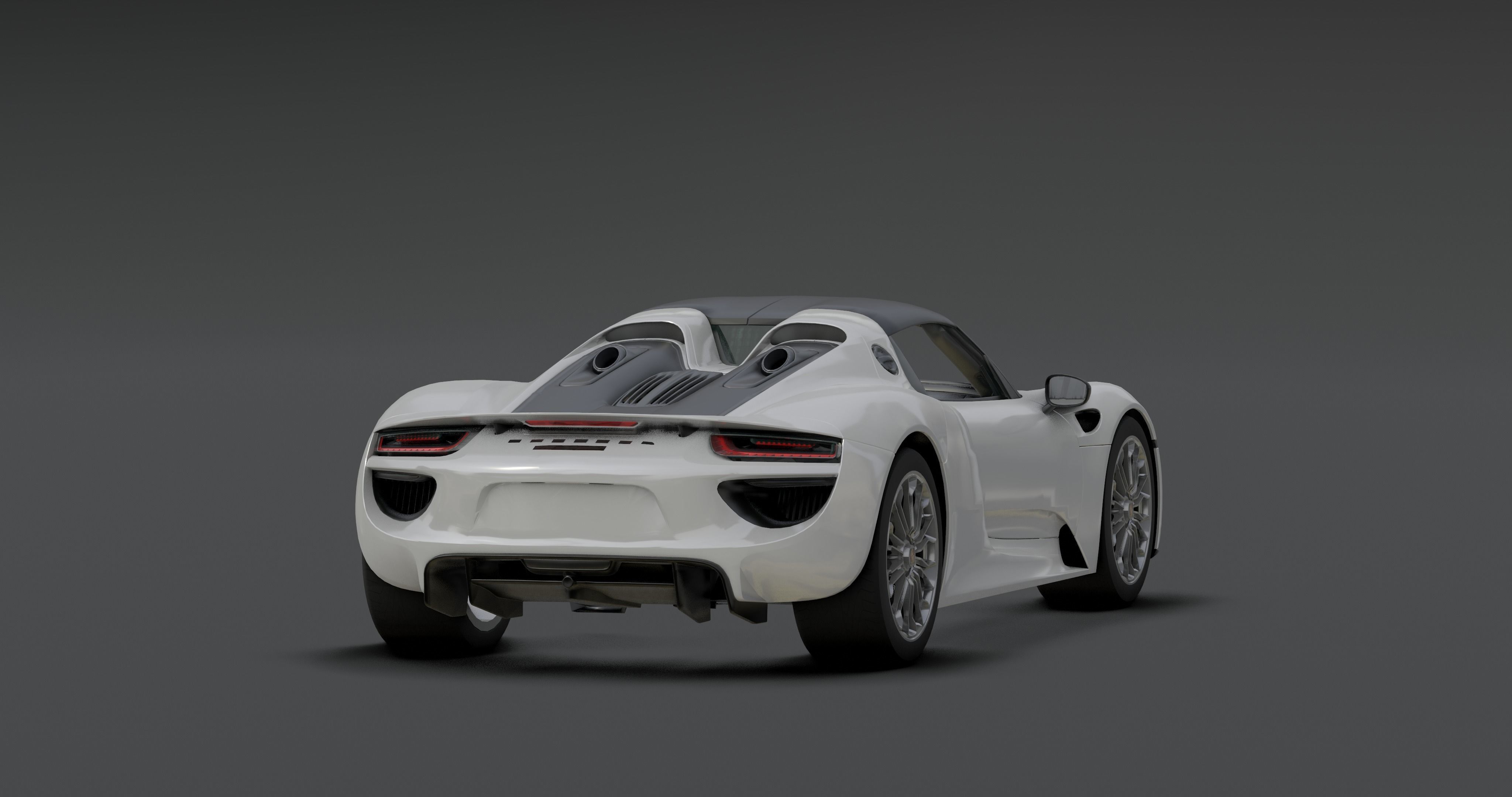 Porsche 918 - Spyder 3D model_7