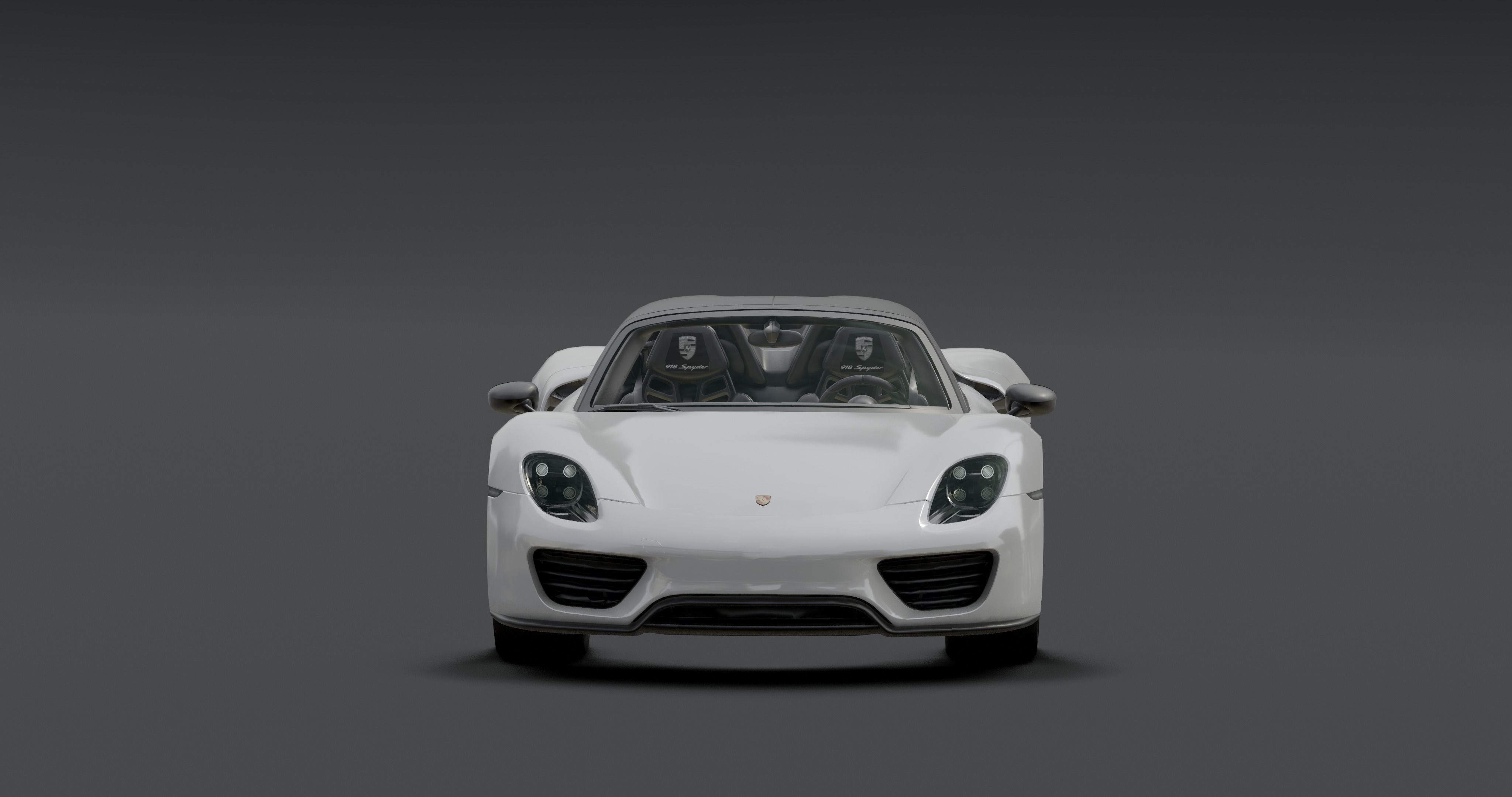 Porsche 918 - Spyder 3D model_3