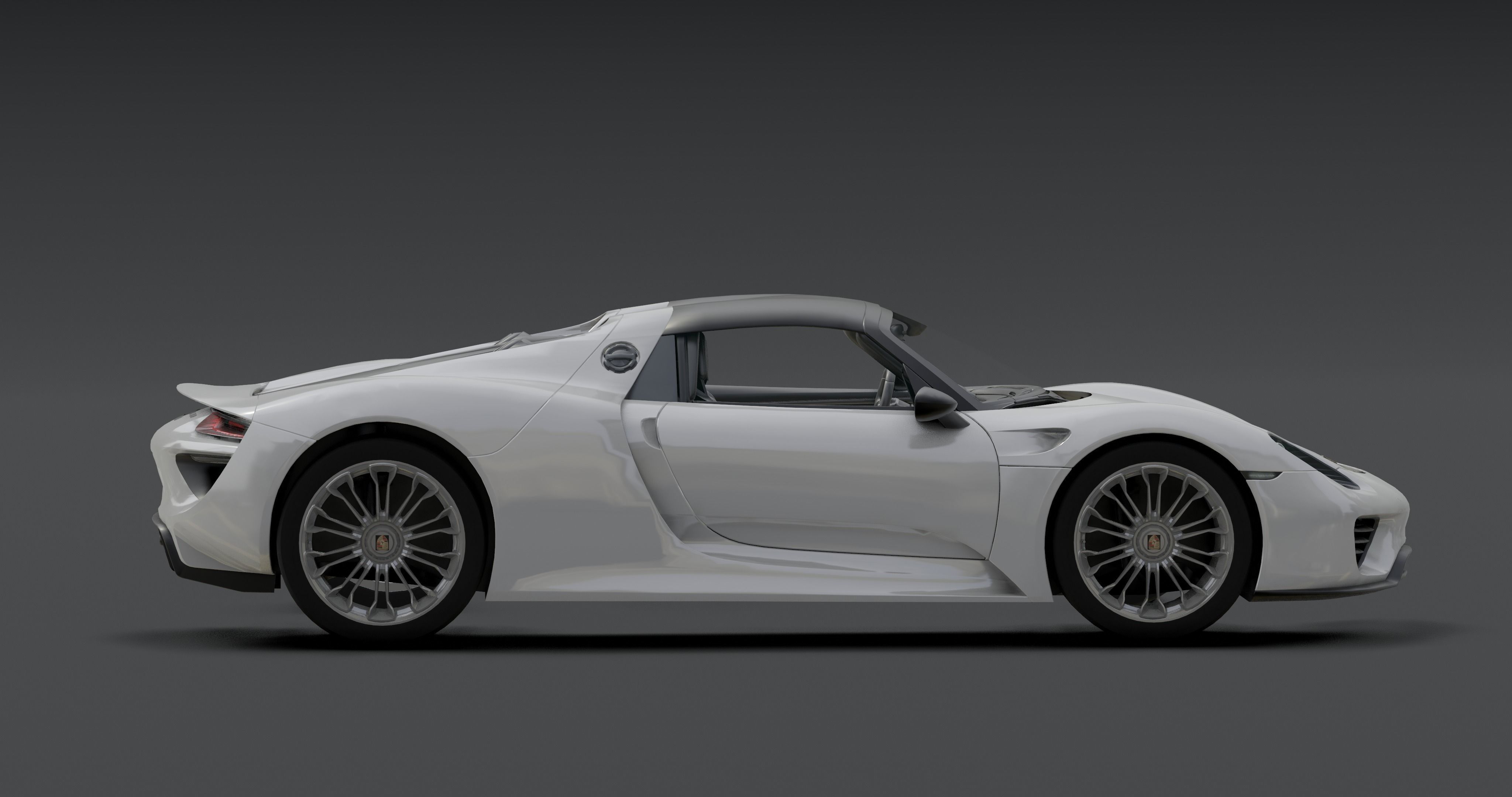 Porsche 918 - Spyder 3D model_5