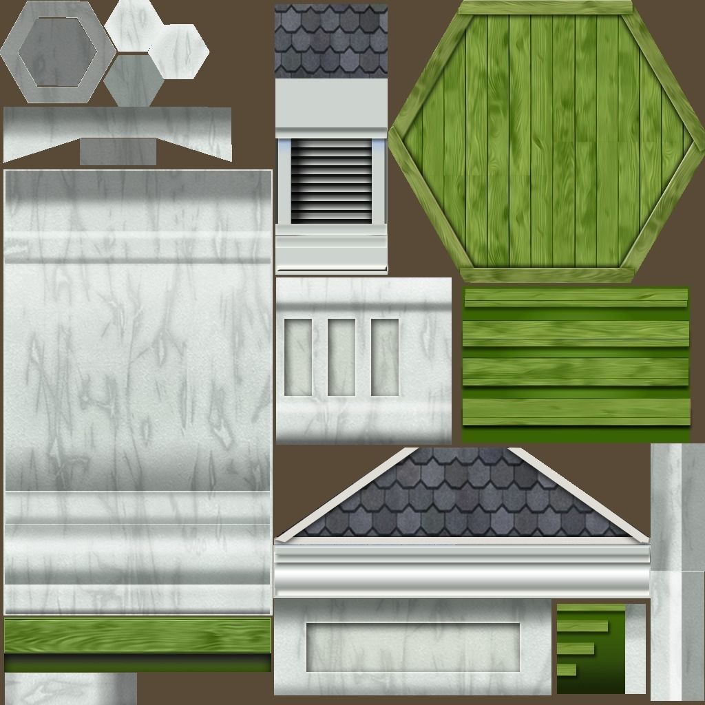 Park Gazebo Free low-poly 3D model_1