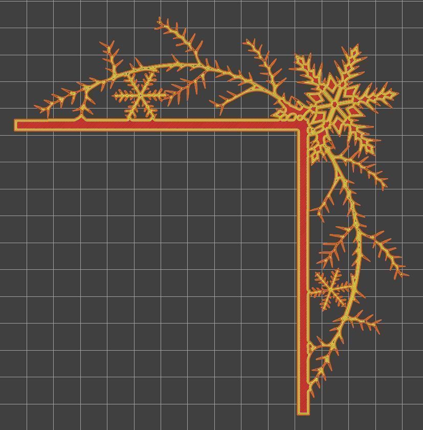 Christmas door corners vol 1 - Multipack of 10 models 3D print model_13