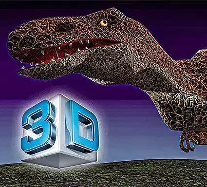 Dinosaur animation movie - 3DS Max Low-poly 3D model