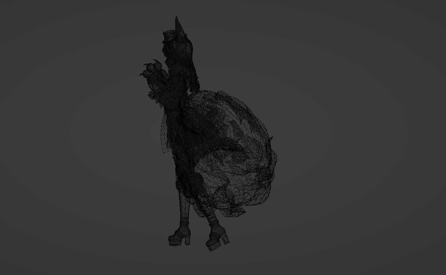 Anime Character - Unique 14 3D model_16