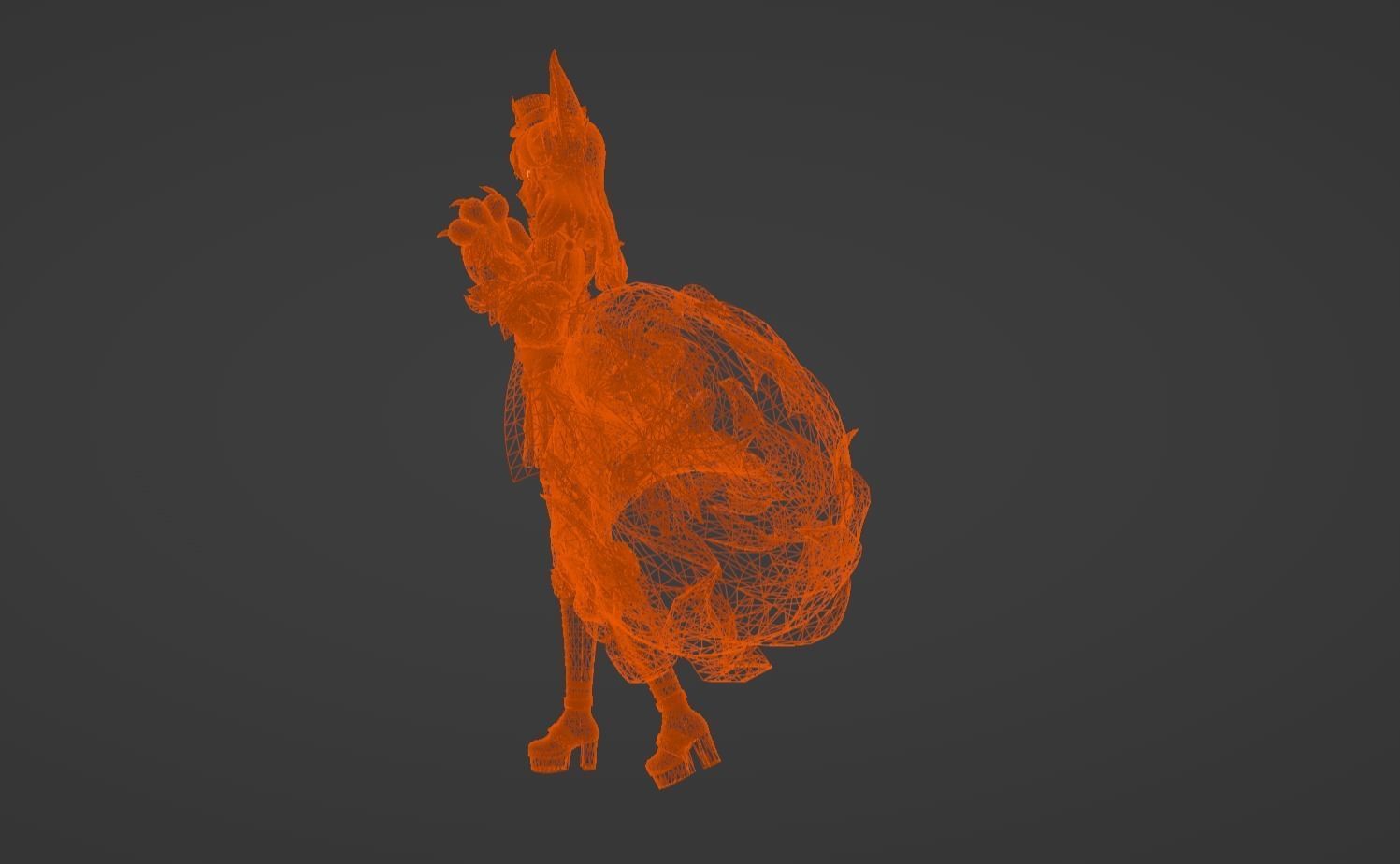 Anime Character - Unique 14 3D model_15