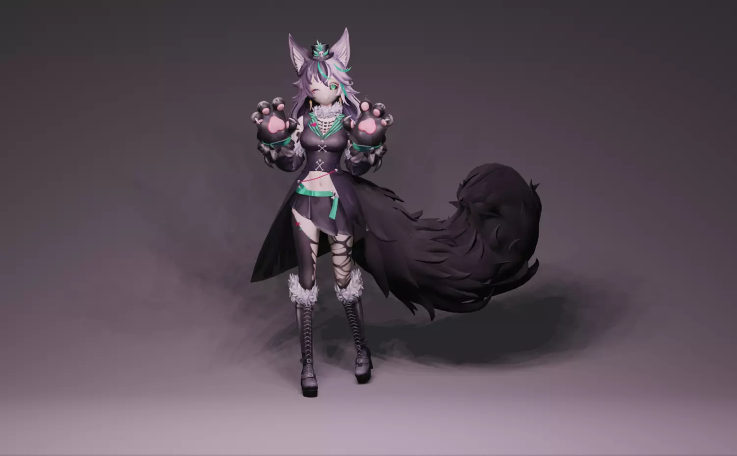 Anime Character - Unique 14 3D model_0