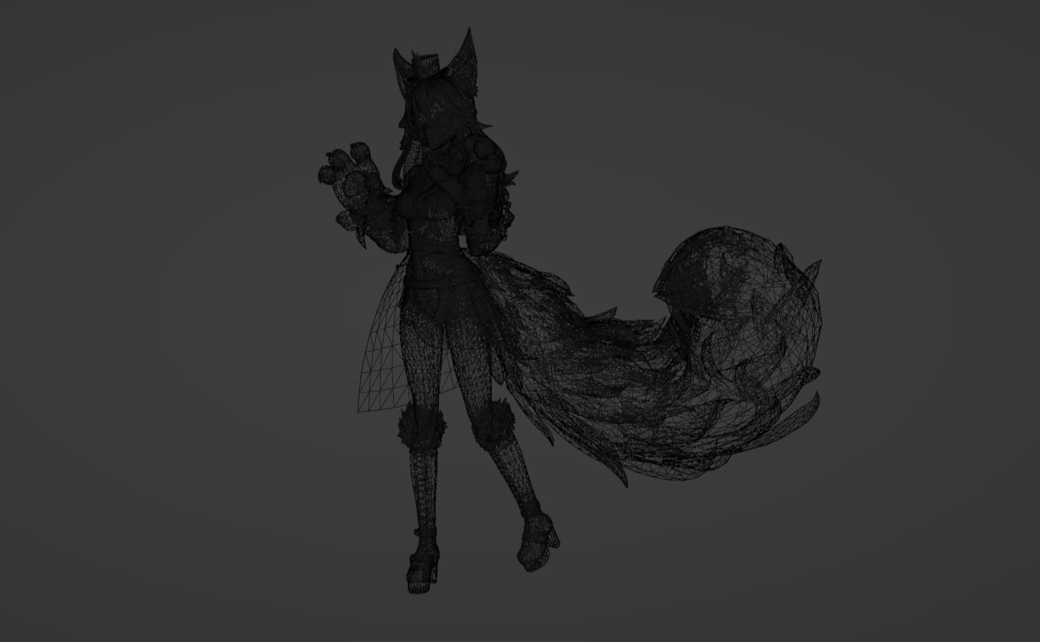 Anime Character - Unique 14 3D model_17