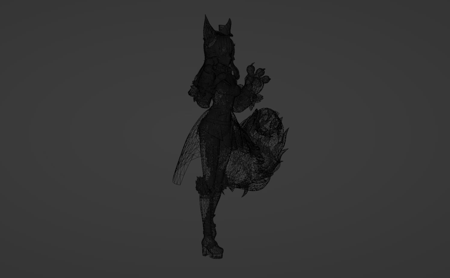 Anime Character - Unique 14 3D model_18