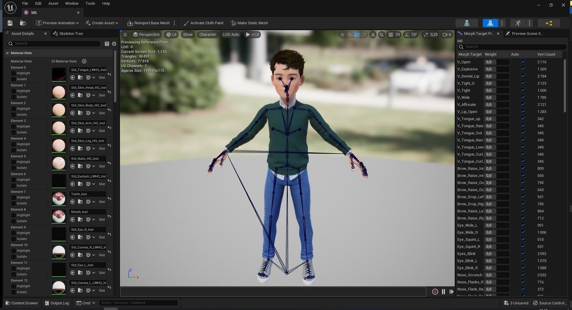 Boyfriend Cartoon Man Low-poly 3D model_28