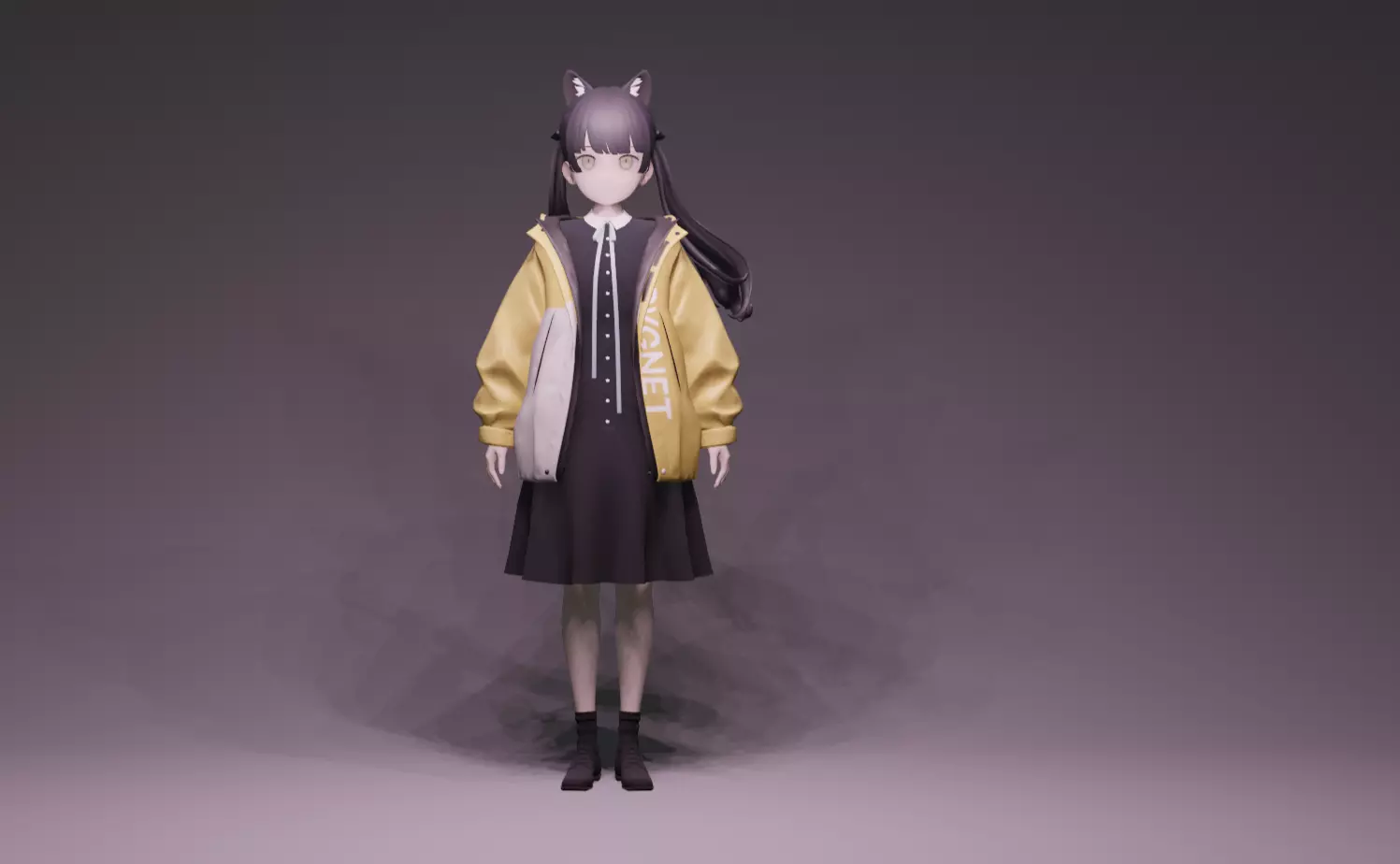 Anime Character - Unique 15 3D model_0