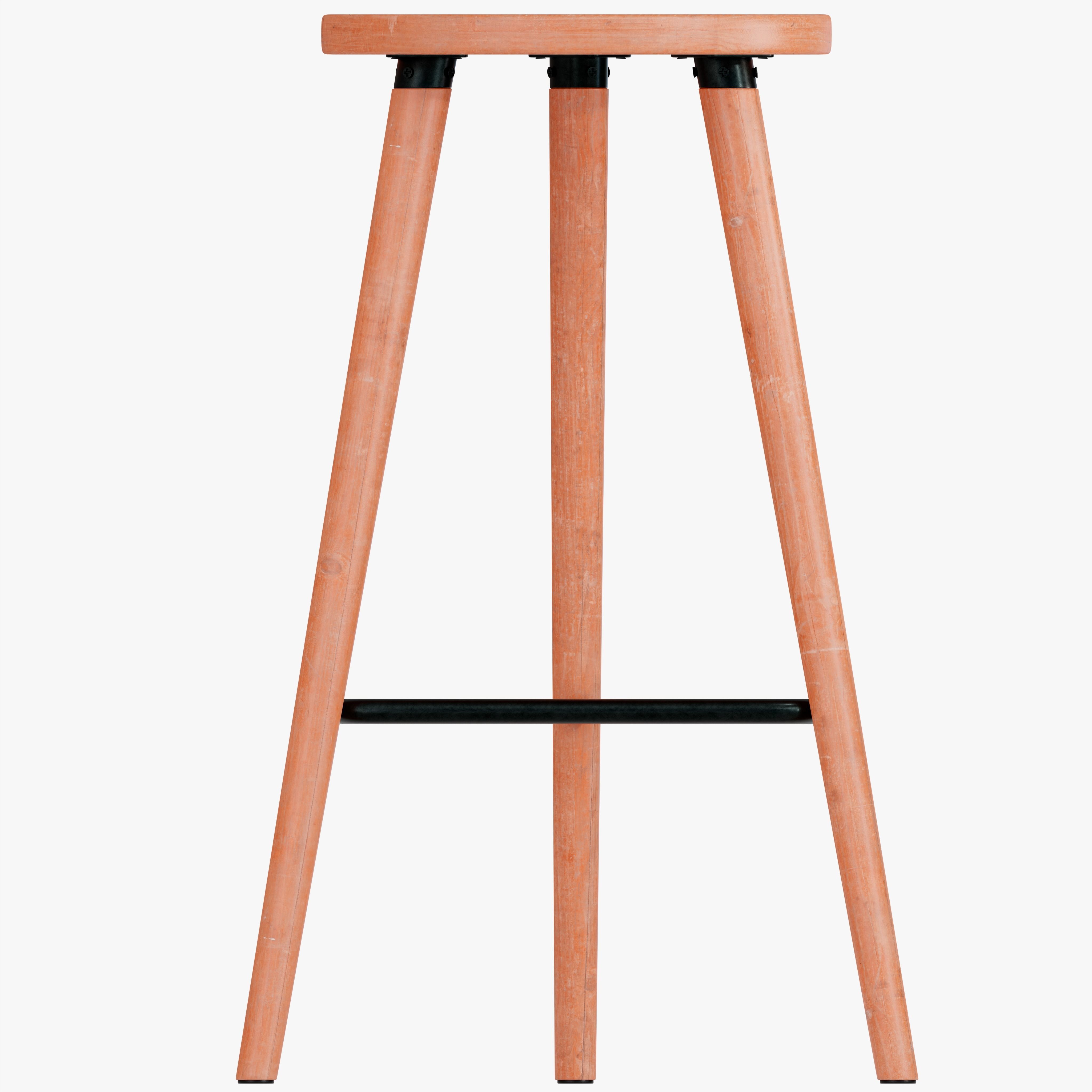 Bar Stool for Kitchen 3D model_1