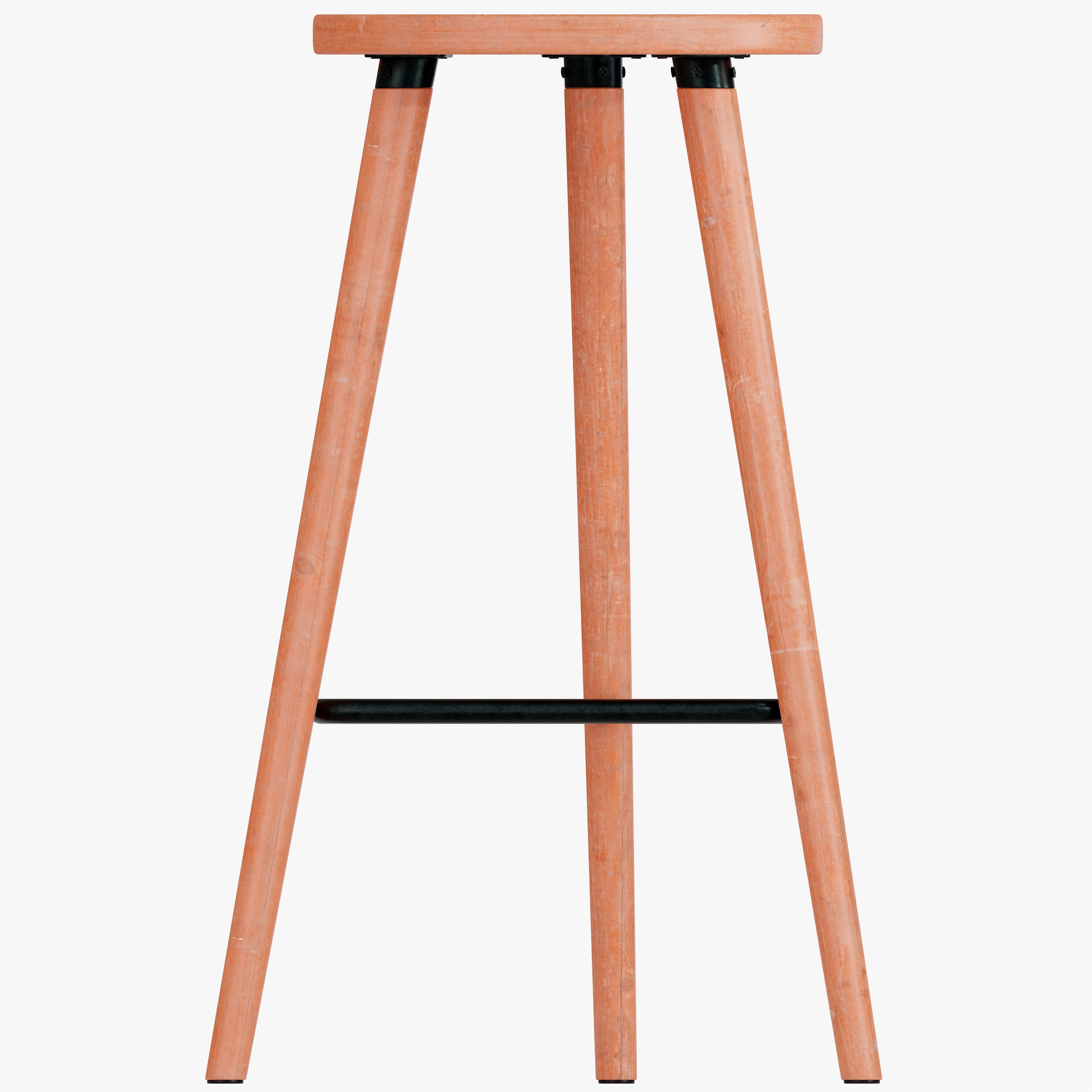 Bar Stool for Kitchen 3D model_22